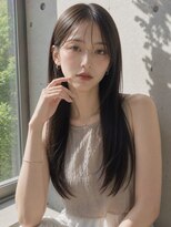 ノア(NOA) 【NOA】髪質改善ストレート艶髪ロングレイヤー顔まわりレイヤー
