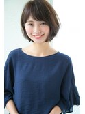 【Un ami】大人かわいい・小顔ひし形ボブ　松井