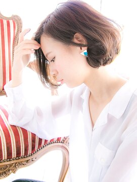 リリアン 表参道(relian) まとまりが欲しい方にオススメ！ワンカールボブスタイル