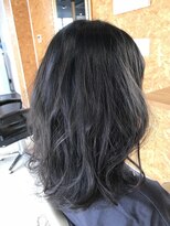 ハグ(Hug)&nbsp;[Hug][鹿沼]地毛を染めずにブルージュにトーンダウン＊