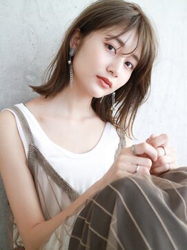 ソーイ ヘアー 平尾(soi hair) 【soi・ソーイ】透明感のあるベージュカラー