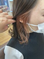 ルシード スタイル レクラ 栄生店(L'UCIDO STYLE L'eclat)&nbsp;ペールピンクイヤリングカラー