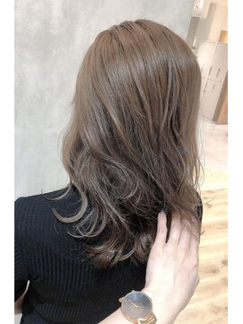 フィゼル あべのルシアス店(Aujua fizelle) ブランジュカラー*増崎彩乃