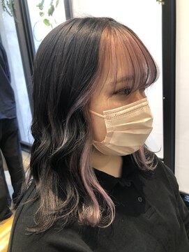 ココ 西葛西南口店(COコ) 韓国風！！イヤリングカラーとインナーバングカラー♪