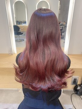 ジーナ セントラル銀座(Zina) メルティーカラー＊ビタミンカラー＊くびれヘア30 Zina CENTRAL