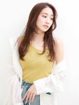 スリール バイ ミリー 江坂(Sourire by milly)&nbsp;【Sourire江坂】レイヤーロング/アースカラー/似合わせカット