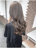 ハイライトカラー×アッシュグレージュ