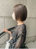 透明感アッシュベージュ