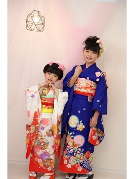 ハナココ 水戸店(hana Coco) 七五三 日本髪 ヘアセット 崩れない 7歳 茨城 水戸 大工町