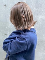 アルバム 渋谷パルコ(ALBUM) ハイライトベージュ_チェリーブラウンフェミニンロング_ba392232