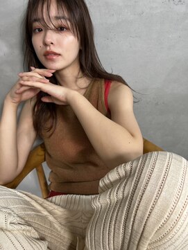 インビテーション(invitation) レイヤーカット×ナチュラルカラー