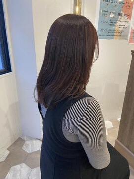 ムーン ティコブラーエ(moon tico brae) 12月［黒髪カタログ/グレーベージュ/レイヤーロング］