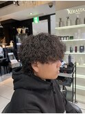 ツイストスパイラルパーマ　ツイストパーマ　メンズパーマ