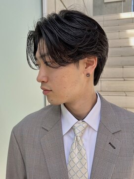 ニコ トウキョウ 渋谷(nico TOKYO) センターパート/サイドパート/ニュアンスパーマ／アップバング