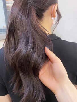 エヴァー(ever) 【切りっぱなしボブ/エアリーロング/美髪/ピンクブラウン/渋谷】