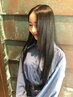 【人気急上昇中♪】カット＋酸性ストレート￥14３00/伊勢崎