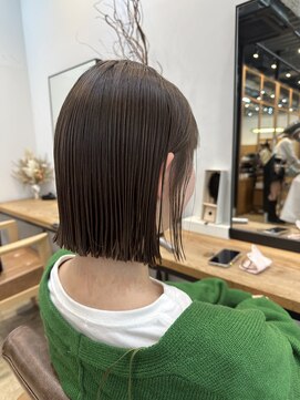 ノットバイベル 大宮(knot by belle) 切りっぱなしボブ