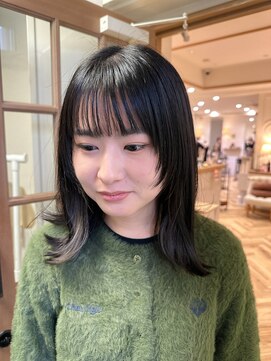 カラン(caran) くくったら隠せるnaturalインナーカラー