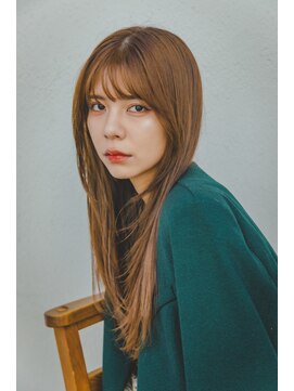 ページボーイ美容室 顔まわりを包み込む、大人レイヤー