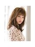 new!透明感×深み！クオルシアカラー+ カット+ TR ￥8900