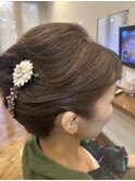 夜会巻き