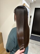ナンバースリー 綱島店(Number Three) 髪質改善/“艶髪”ストレート【Number Three綱島】