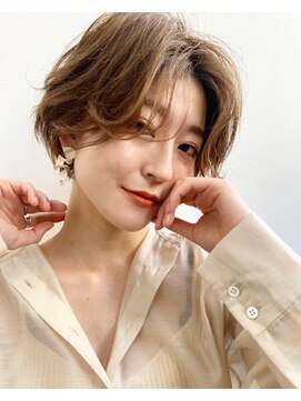 ティアラ 福島店(TIARA) 斜めバング×毛束感☆ゆるふわマッシュショート