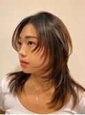 レイヤーカット/カット/カラー/縮毛矯正/レイヤー