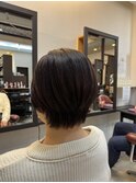 丸みショート