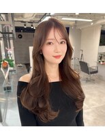 ハオ(hao)&nbsp;【hao渋谷】ラベンダーベージュ　×　ワンホンくびれ巻き