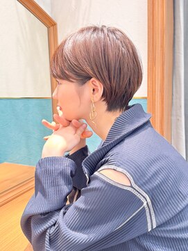 ロンド レグリーズ 立川(Lond leglise) ショート顔周りカット前髪カットミニウルフレイヤー/立川