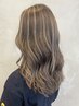 ハイライトorローライト(全体カラー込)￥12000#天神大名#ショートボブ#前髪