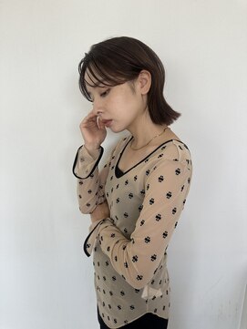 ハピネス 西大寺店(Happiness) mami20代30代40台50代ひし形ボブ大人可愛い