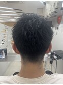 清潔感UP ナチュラルフェードショート
