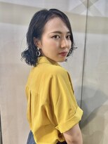 メイカ(MEIKA)&nbsp;”ボブ×しっかりパーマ” なかもと はな