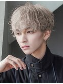 モテる黒髪ネープレスショート束感モテ髪ワックスなしマッシュ