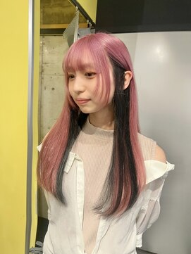 シリー(Silly) コントラストはっきりの【ピンク×ブラック】