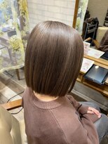 ルスト 成増店(Lust) 髪質改善ケアカラー「ミルクティーグレージュ」