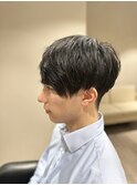 大人マッシュツーブロック