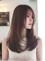 ダル 渋谷/表参道(DAL.)&nbsp;レイヤーカット髪質改善カラー透明感カラー顔まわりカット