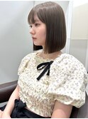 乾かすだけでまとまるミニボブ
