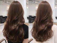 赤みを抑えた柔らかベージュカラー｜ナチュラルなのに垢抜ける透明感ある色味提案