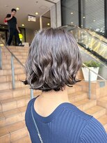クラッチ 梅田茶屋町店(CLUTCH)&nbsp;首もとスッキリ☆コテ巻き風ボブパーマ style