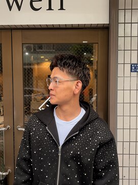 スウェル 押上店(Swell) ショートアップバング[錦糸町/押上/メンズ眉毛/メンズショート]