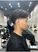 MEN'SHAIRウルフカルマパーマメンズショートイージーパーマ