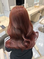 アッシュ 戸塚店(Ash)&nbsp;ブリーチなしダブルカラーチェリーレッド