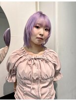 アオ(AO。)&nbsp;ブリーチ×レイヤー×ペールラベンダー