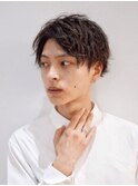 ショートスパイラル風パーマ