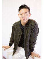 メンズ ウィル バイ スヴェンソン 渋谷スタジオ(MEN'S WILL by SVENSON)&nbsp;七三オールバック＋ツーブロック！前髪をかき上げて爽やかさUP