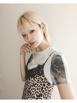 チックタック モーガン モデル(TICK-TOCK MORGAN Model) トレンドホワイトブロンドヘア